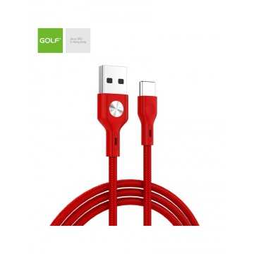 Cablu USB TIP C 3A ROSU,...