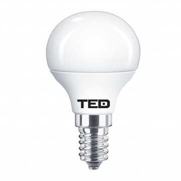 Bec LED E14, 7W 6400K P45...